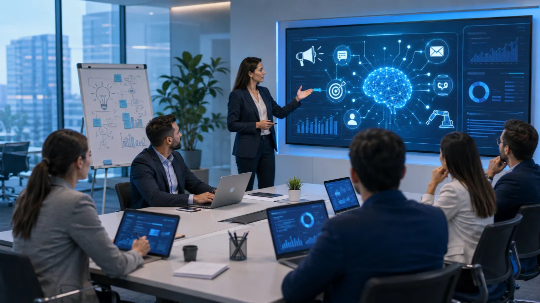 Formación corporativa en inteligencia artificial empresarial